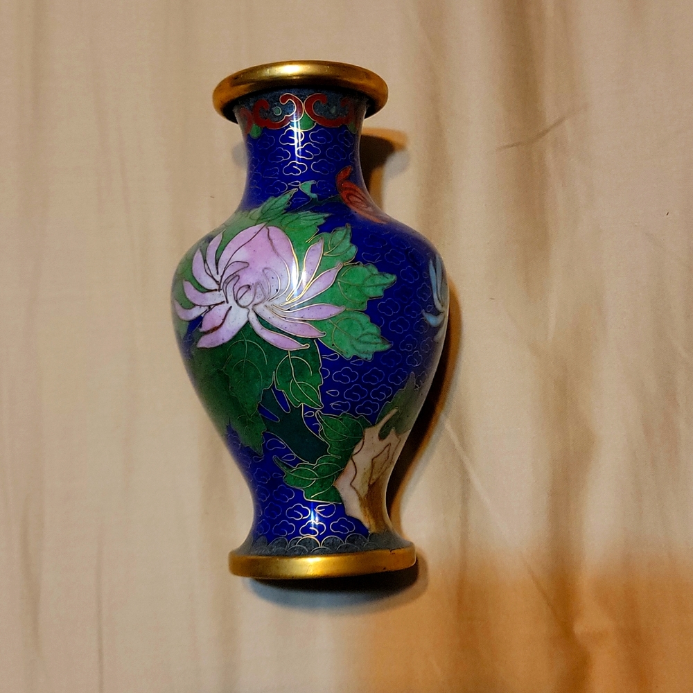 Vintage chinese cloisonne
